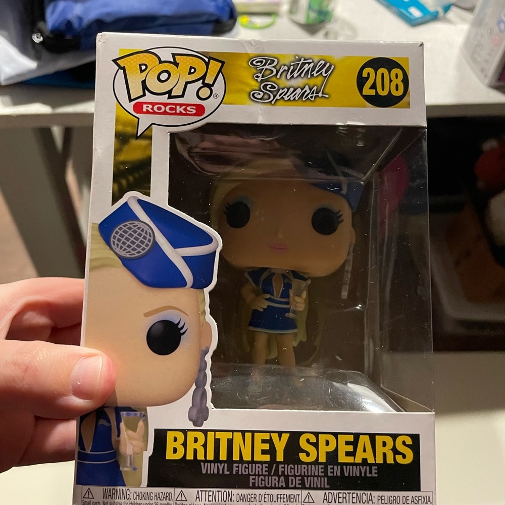 Funko Pop Rocks Britney Spears Toxic Figurine
